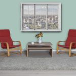 Casa si Gradina - Mobilier - Mese si birouri - Masute de cafea - Masuta de cafea, Hanah Home, pal melaminat, nuc deschis, 90x90x42 cm - Infinity.ro