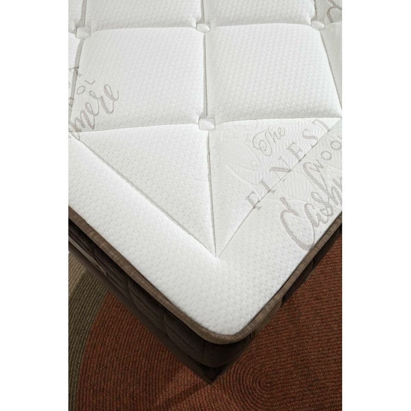 Casa si Gradina - Mobilier - Saltele si somiere - Saltele - Saltea, Hanah Home, poliester, viscoza, casmir, maro, 140x200 cm - Infinity.ro
