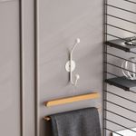 Casa si Gradina - Mobilier - Organizare si depozitare - Cuiere - Carlig de perete, Wallxpert, metal, alb, 6x9x24 cm - Infinity.ro