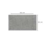 Casa si Gradina - Textile si covoare - Textile baie - Prosoape - Prosop de fata, L'essentiel Maison, gri, 33x33 cm, 100% bumbac, 581CAN1353 - Infinity.ro