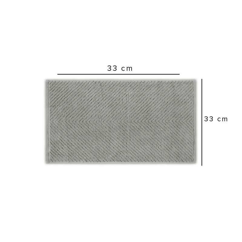 Casa si Gradina - Textile si covoare - Textile baie - Prosoape - Prosop de fata, L'essentiel Maison, gri, 33x33 cm, 100% bumbac, 581CAN1353 - Infinity.ro