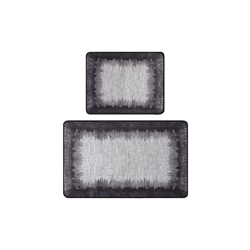 Casa si Gradina - Textile si covoare - Covoare - Covorase baie - Set covorase de baie, L'essentiel Maison, multicolor, 60x100 cm si 50x60 cm, 100% poliester, antiderapant, 359CHL5264 - Infinity.ro