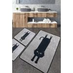 Casa si Gradina - Textile si covoare - Covoare - Covorase baie - Set covorase de baie, L'essentiel Maison, multicolor, 60x100 cm + 2x50x60 cm, 100% poliester, antiderapant, 359CHL5337 - Infinity.ro