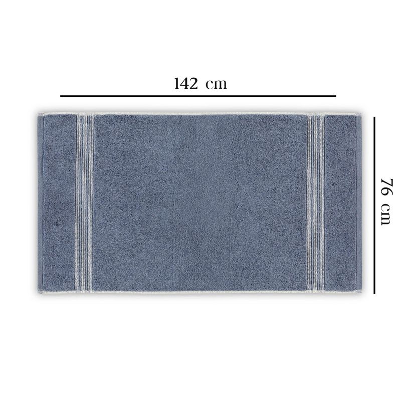 Casa si Gradina - Textile si covoare - Textile baie - Prosoape - Prosop de baie, L'essentiel Maison, albastru, 76x142 cm, 100% bumbac - Infinity.ro
