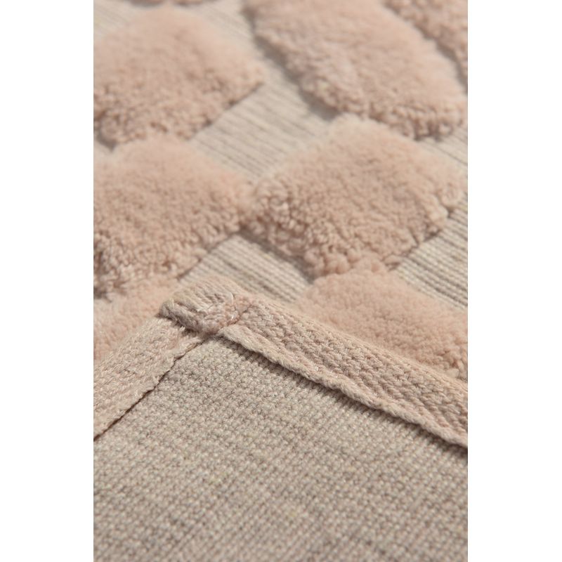 Casa si Gradina - Textile si covoare - Covoare - Covorase baie - Set covorase de baie, L'essentiel Maison, pudra, 50x60 cm si 60x100 cm, 100% bumbac, antiderapant, 351ALS2135 - Infinity.ro