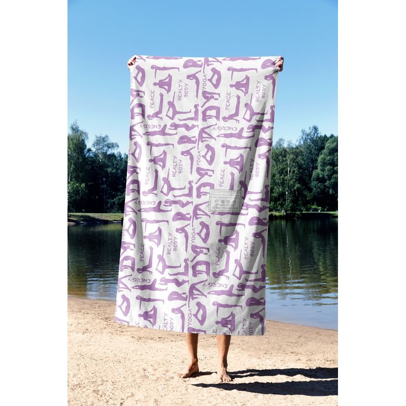 Casa si Gradina - Textile si covoare - Textile baie - Prosoape - Prosop de plaja, L'essentiel Maison, multicolor, 70x130 cm, microfilament, 450AST1151 - Infinity.ro