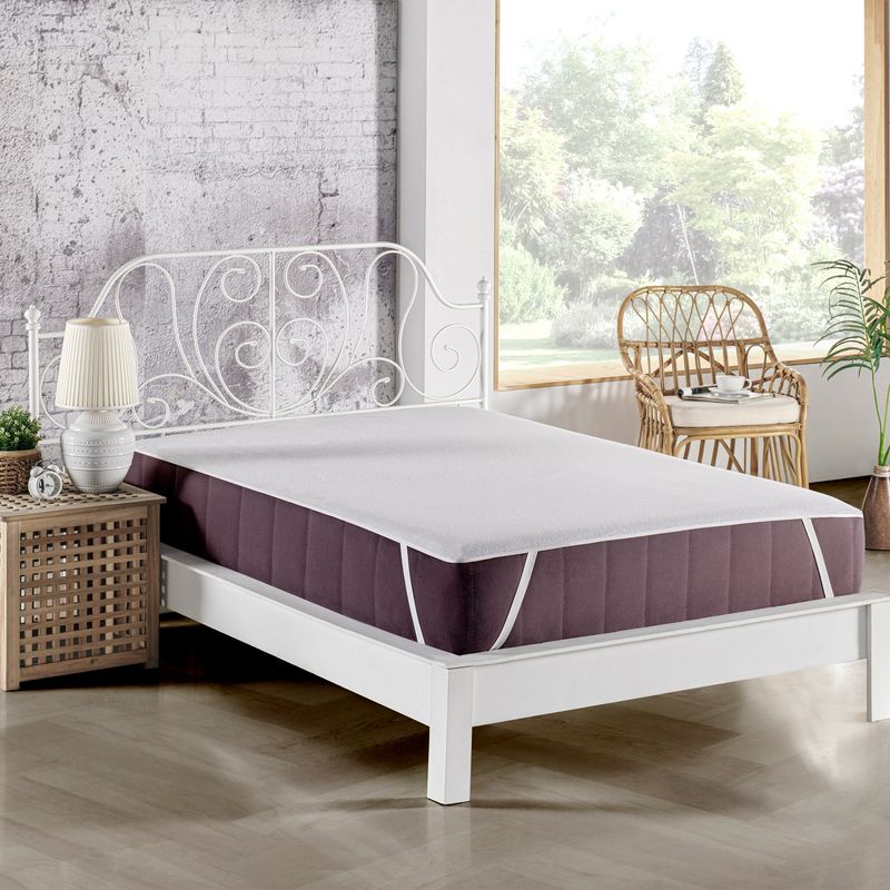 Casa si Gradina - Textile si covoare - Lenjerii de pat - Protectie saltea - Protectie saltea, L'essentiel Maison, alb, 160x200 cm, 100% bumbac, 315CFB1139 - Infinity.ro