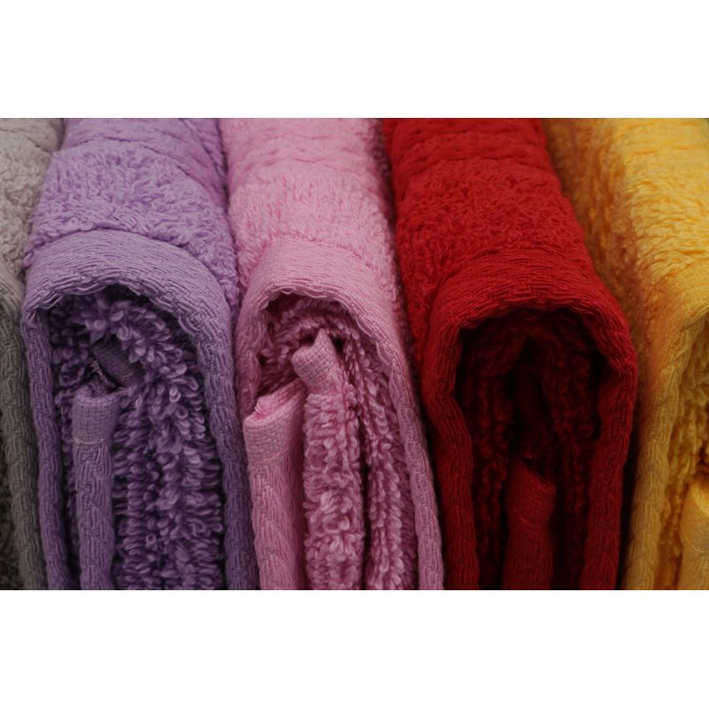 Casa si Gradina - Textile si covoare - Textile baie - Prosoape - Set prosoape de fata, L'essentiel Maison, multicolor, 30x50 cm, 100% bumbac, 10 bucati - Infinity.ro