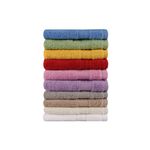 Casa si Gradina - Textile si covoare - Textile baie - Prosoape - Set prosoape de fata, L'essentiel Maison, multicolor, 30x50 cm, 100% bumbac, 10 bucati - Infinity.ro