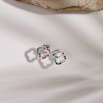 Fashion, accesorii si bijuterii - Femei - Bijuterii femei - Cercei femei - Cercei stud, Heliophilia, argint 925, argintiu, 9.4x10.3 mm, 136ELS1567 - Infinity.ro