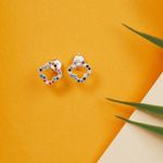 Fashion, accesorii si bijuterii - Femei - Bijuterii femei - Cercei femei - Cercei stud, Heliophilia, argint 925, argintiu, 9.4x10.3 mm, 136ELS1567 - Infinity.ro