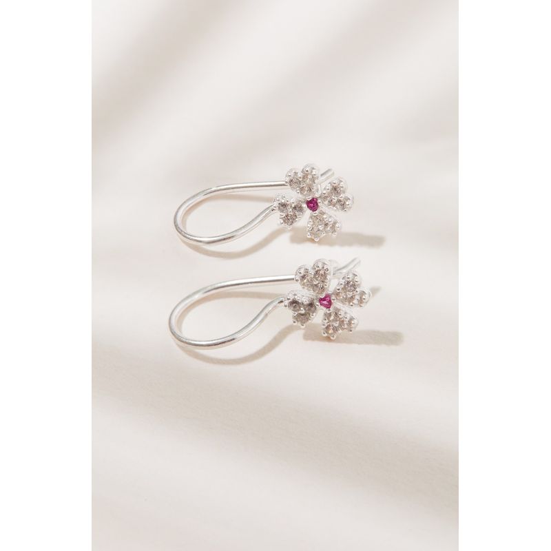 Fashion, accesorii si bijuterii - Femei - Bijuterii femei - Cercei femei - Cercei, Heliophilia, argint 925, roz - Infinity.ro