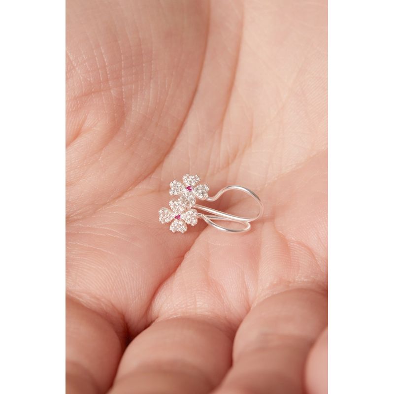 Fashion, accesorii si bijuterii - Femei - Bijuterii femei - Cercei femei - Cercei, Heliophilia, argint 925, roz - Infinity.ro