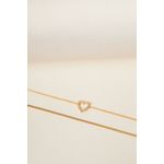 Fashion, accesorii si bijuterii - Femei - Bijuterii femei - Bratari femei - Bratara, Heliophilia, argint 925, auriu, latime 0,5 cm, lungime 18+4 cm - Infinity.ro