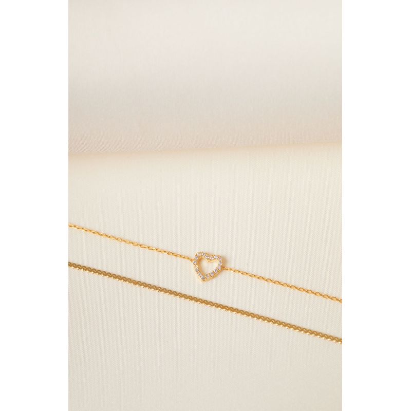 Fashion, accesorii si bijuterii - Femei - Bijuterii femei - Bratari femei - Bratara, Heliophilia, argint 925, auriu, latime 0,5 cm, lungime 18+4 cm - Infinity.ro