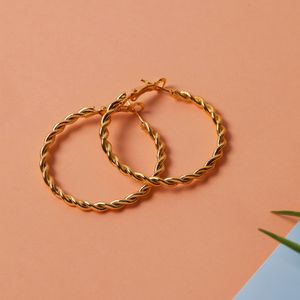 Cercei, Heliophilia, metal, auriu, diametru 38 mm