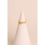 Fashion, accesorii si bijuterii - Femei - Bijuterii femei - Inele femei - Inel, Heliophilia, argint 925, auriu, marime universala, 757ELS2306 - Infinity.ro