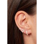 Fashion, accesorii si bijuterii - Femei - Bijuterii femei - Cercei femei - Cercei, Heliophilia, femei, argintiu, argint 925, diametru 1 cm, 757ELS1843 - Infinity.ro