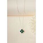 Fashion, accesorii si bijuterii - Femei - Bijuterii femei - Coliere femei - Colier, Heliophilia, argint 925, verde, one size - Infinity.ro