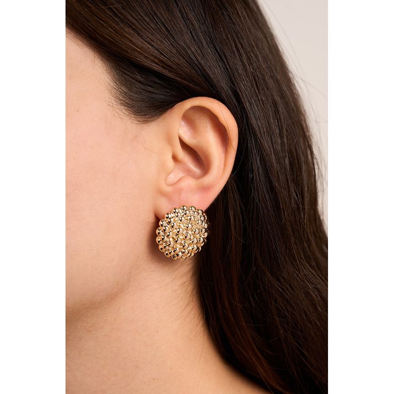 Fashion, accesorii si bijuterii - Femei - Bijuterii femei - Cercei femei - Cercei, Heliophilia, metal, auriu, marime unica, 757ELS1354 - Infinity.ro