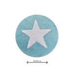 Casa si Gradina - Textile si covoare - Covoare - Covorase baie - Covoras de baie, L'essentiel Maison, multicolor, diametru 90 cm, 100% acrilic, antiderapant, 359CHL1695 - Infinity.ro