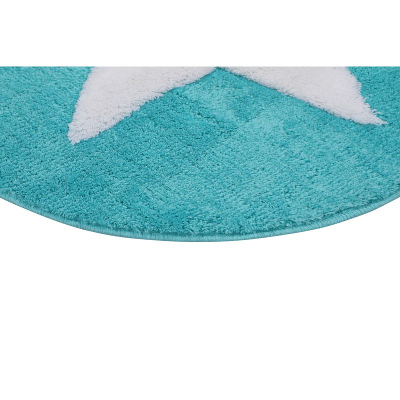 Casa si Gradina - Textile si covoare - Covoare - Covorase baie - Covoras de baie, L'essentiel Maison, multicolor, diametru 90 cm, 100% acrilic, antiderapant, 359CHL1695 - Infinity.ro