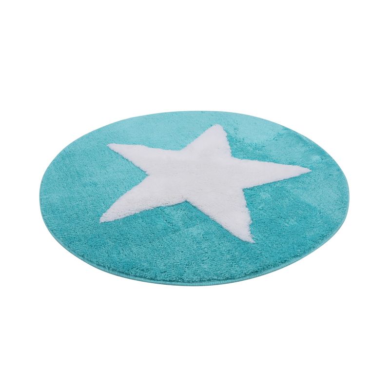 Casa si Gradina - Textile si covoare - Covoare - Covorase baie - Covoras de baie, L'essentiel Maison, multicolor, diametru 90 cm, 100% acrilic, antiderapant, 359CHL1695 - Infinity.ro