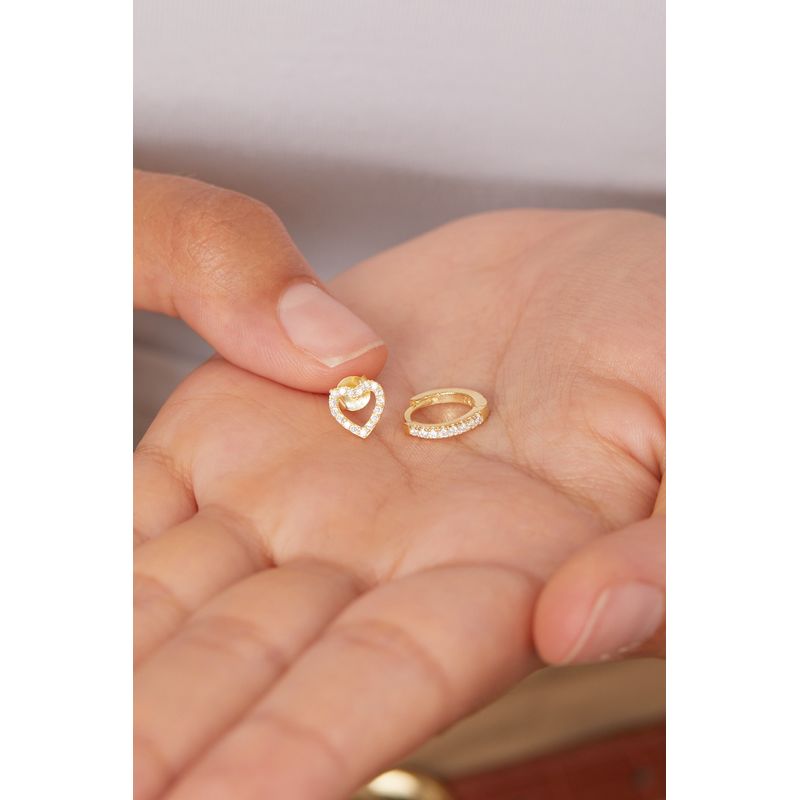 Fashion, accesorii si bijuterii - Femei - Bijuterii femei - Cercei femei - Cercei, Heliophilia, argint 925, argintiu, diametru 1 cm, 757ELS1833 - Infinity.ro