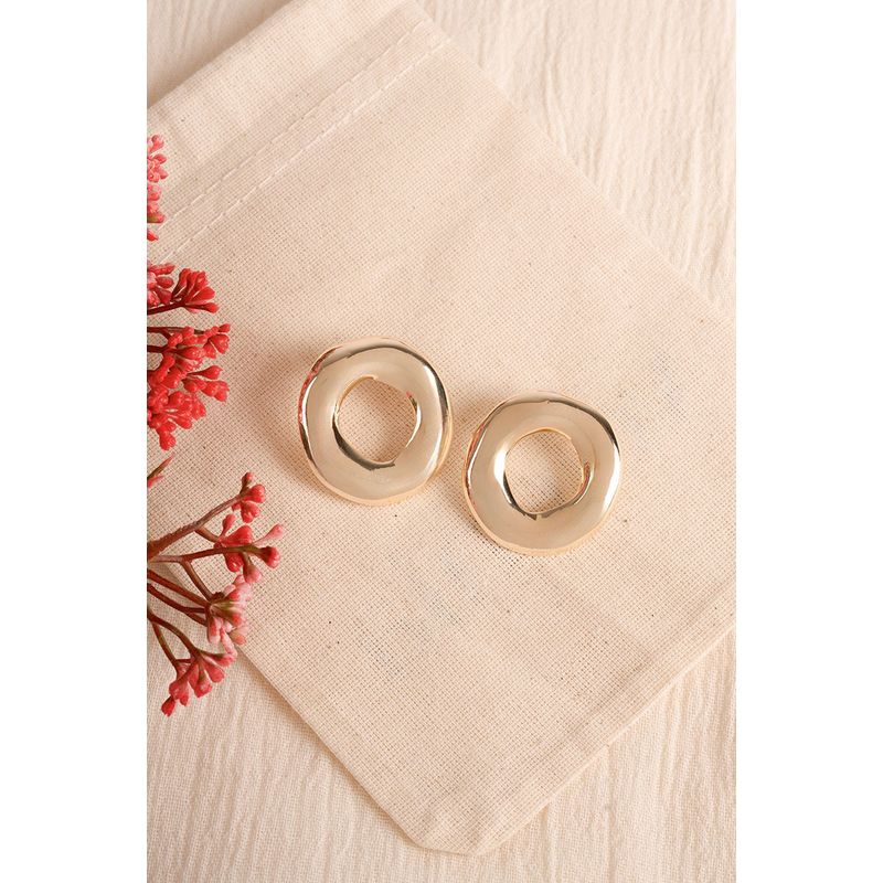 Fashion, accesorii si bijuterii - Femei - Bijuterii femei - Cercei femei - Cercei, Heliophilia, metal, auriu, marime unica, 757ELS1331 - Infinity.ro