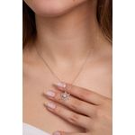 Fashion, accesorii si bijuterii - Femei - Bijuterii femei - Coliere femei - Colier, Heliophilia, argint 925, argintiu, lungime lant 45+5 cm, diametru pandantiv 1,5 cm, 757ELS2139 - Infinity.ro