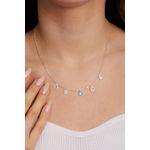 Fashion, accesorii si bijuterii - Femei - Bijuterii femei - Coliere femei - Colier, Heliophilia, argint 925, argintiu, marime universala, antialergic - Infinity.ro