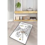 Casa si Gradina - Textile si covoare - Covoare - Covorase baie - Covoras de baie, L'essentiel Maison, multicolor, 70x120 cm, 100% poliester, antiderapant, 510CHL1311 - Infinity.ro