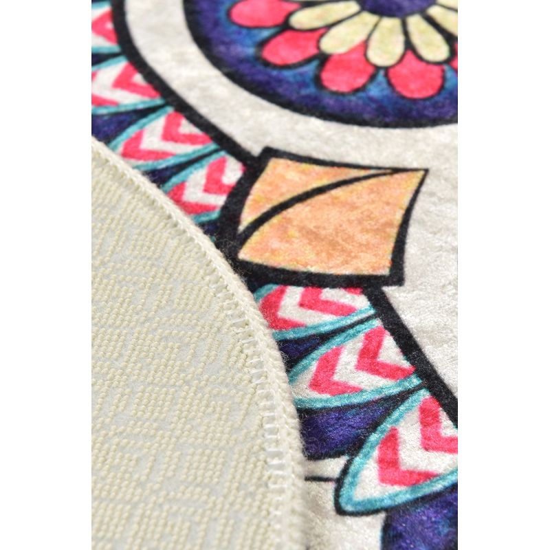 Casa si Gradina - Textile si covoare - Covoare - Covorase baie - Set covorase baie, L'essentiel Maison, multicolor, 50x60 cm si 60x100 cm, 100% poliester, antiderapant, 359CHL2382 - Infinity.ro