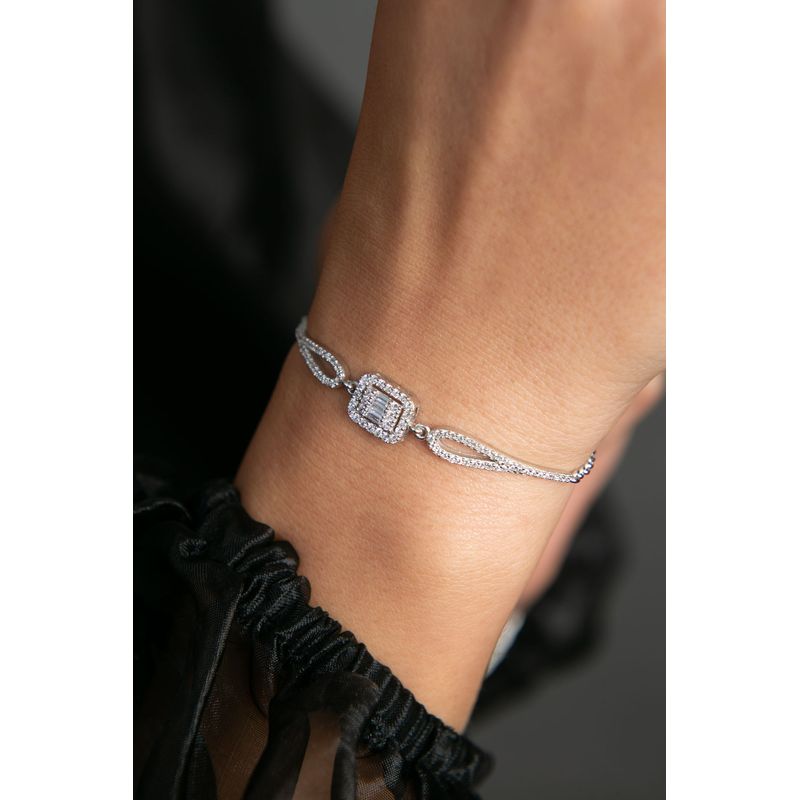 Fashion, accesorii si bijuterii - Femei - Bijuterii femei - Bratari femei - Braţara, Heliophilia, argint 925, argintiu, 18 cm - Infinity.ro