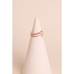 Fashion, accesorii si bijuterii - Femei - Bijuterii femei - Inele femei - Inel, Heliophilia, argint 925, roz, marime universala - Infinity.ro