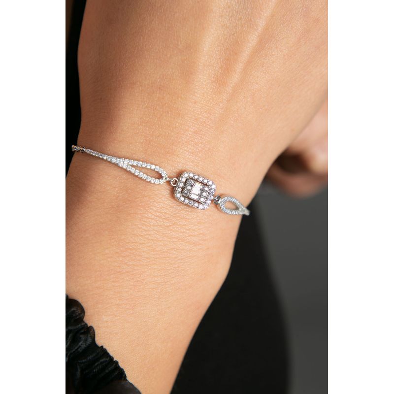 Fashion, accesorii si bijuterii - Femei - Bijuterii femei - Bratari femei - Braţara, Heliophilia, argint 925, argintiu, 18 cm - Infinity.ro