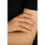 Fashion, accesorii si bijuterii - Femei - Bijuterii femei - Inele femei - Inel, Heliophilia, argint 925, roz, marime universala - Infinity.ro