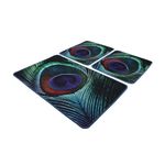 Casa si Gradina - Textile si covoare - Covoare - Covorase baie - Set covorase baie, L'essentiel Maison, multicolor, 60x100 cm si 2x 50x60 cm, 100% poliester, antiderapant, 359CHL4472 - Infinity.ro