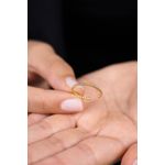 Fashion, accesorii si bijuterii - Femei - Bijuterii femei - Inele femei - Inel, Heliophilia, femei, aur, argint 925, ajustabil - Infinity.ro