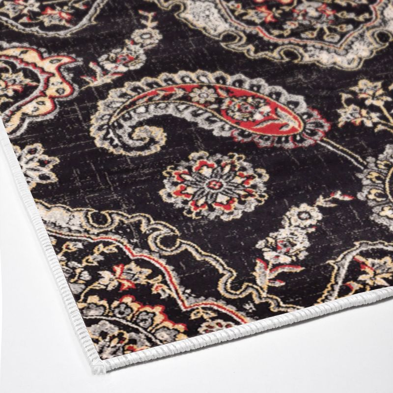 Casa si Gradina - Textile si covoare - Covoare - Covorase baie - Set covorase baie, L'essentiel Maison, multicolor, 50x60 cm si 60x100 cm, 100% poliester, antiderapant, antibacterian, 299ANR1593 - Infinity.ro