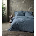 Casa si Gradina - Textile si covoare - Lenjerii de pat - Seturi de lenjerie - Set lenjerie pat single, L'essentiel Maison, antracit, 160x220 cm, bumbac 100% ranforce - Infinity.ro