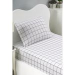 Casa si Gradina - Textile si covoare - Lenjerii de pat - Seturi de lenjerie - Set lenjerie de pat, L'essentiel Maison, gri, 100x200 cm, 65% bumbac 35% poliester - Infinity.ro