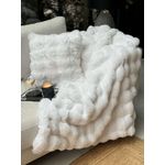Casa si Gradina - Textile si covoare - Huse pentru mobilier - Husa de canapea, Aberto Design, off white, 200x150 cm, 100% poliester, lavabila la masina - Infinity.ro