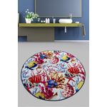 Casa si Gradina - Textile si covoare - Covoare - Covorase baie - Covoras de baie, L'essentiel Maison, multicolor, 100 cm, 100% poliester, antiderapant, antibacterian, 359CHL4773 - Infinity.ro