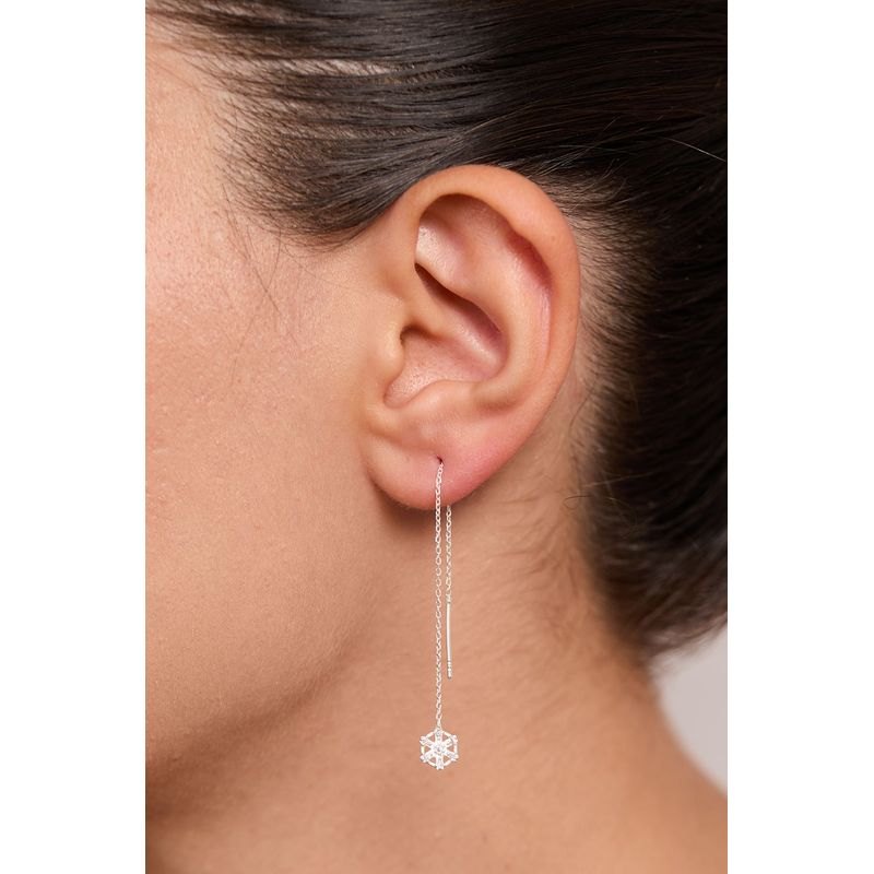 Fashion, accesorii si bijuterii - Femei - Bijuterii femei - Cercei femei - Cercei, Heliophilia, femei, argint 925, argintiu, marime universala, 757ELS1979 - Infinity.ro