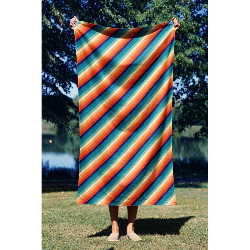 Casa si Gradina - Textile si covoare - Textile baie - Prosoape - Prosop de plaja, L'essentiel Maison, multicolor, 70x130 cm, microfibra, 450AST1135 - Infinity.ro