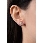 Fashion, accesorii si bijuterii - Femei - Bijuterii femei - Cercei femei - Cercei, Heliophilia, femei, argint 925, multicolor, marimea 12, smalt si zirconiu - Infinity.ro