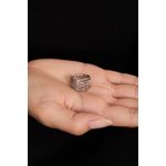 Fashion, accesorii si bijuterii - Femei - Bijuterii femei - Inele femei - Inel, Heliophilia, metal, argintiu - Infinity.ro