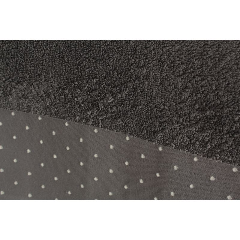 Casa si Gradina - Textile si covoare - Textile baie - Prosoape - Set prosoape baie, L'essentiel Maison, gri alb, 70x140 cm, 100% bumbac, 2 bucati - Infinity.ro