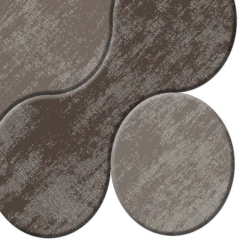 Casa si Gradina - Textile si covoare - Covoare - Covorase baie - Set covorase de baie, L'essentiel Maison, maro, 50x60 cm + 60x100 cm, 100% poliester, antiderapant, 394ANR1496 - Infinity.ro